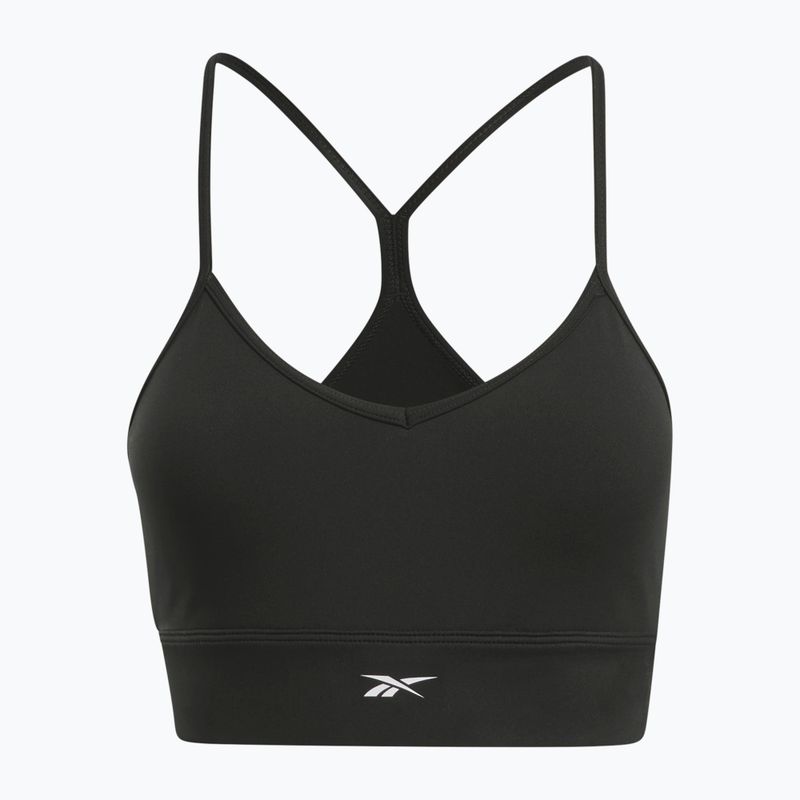 Biustonosz treningowy damski Reebok Workout Ready Sports night black 4