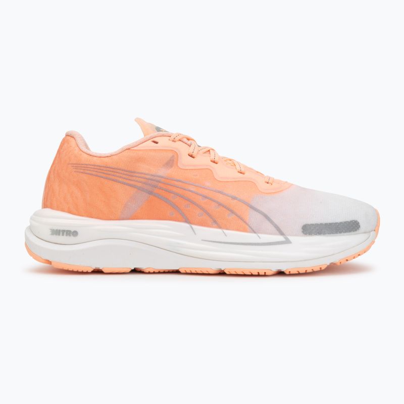 Buty do biegania damskie Puma Velocity Nitro 2 melon/white/grey 2
