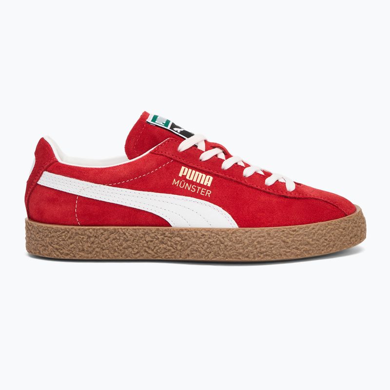 Buty PUMA Muenster OG high risk red/puma white 2