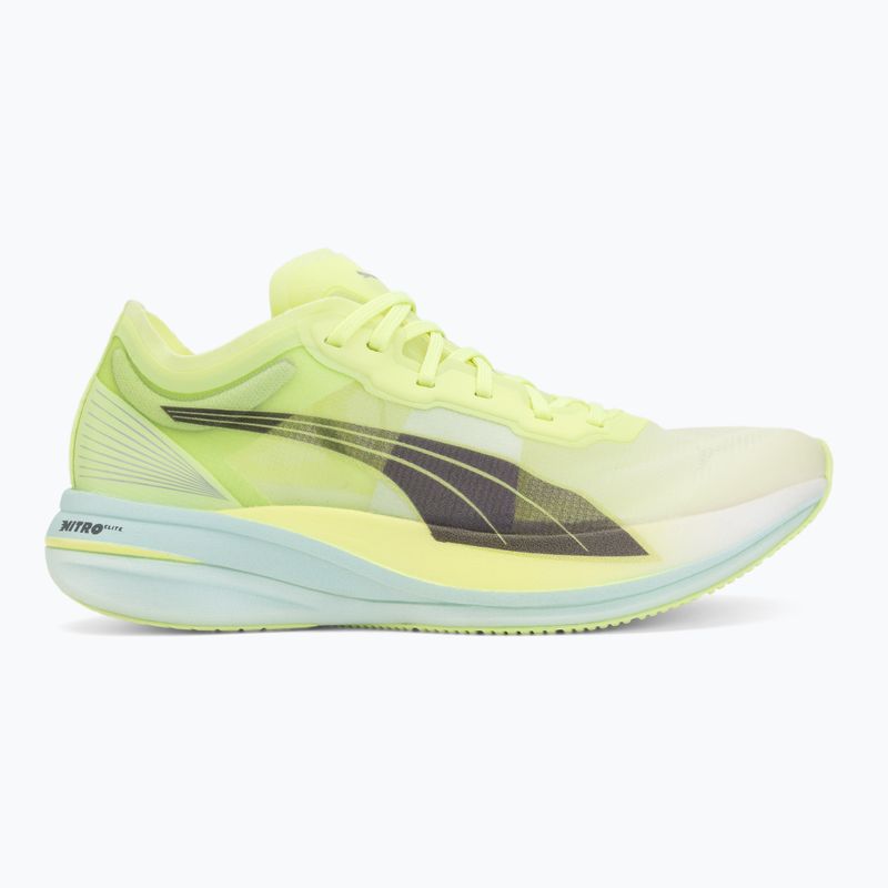 Buty do biegania damskie PUMA Deviate Nitro Elite Racer yellow/green/blue/grey white/black 2