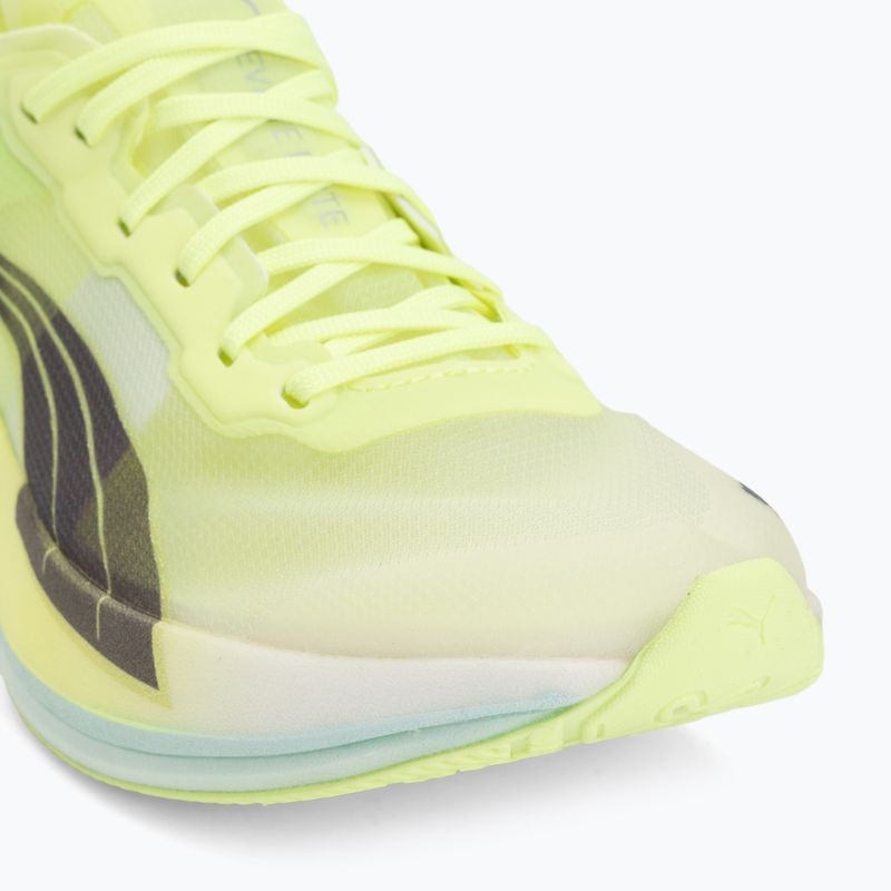 Buty do biegania damskie PUMA Deviate Nitro Elite Racer yellow/green/blue/grey white/black 7