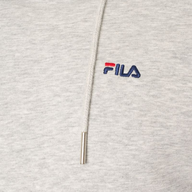Bluza męska FILA Bengel Regular Hoody light grey melange 3