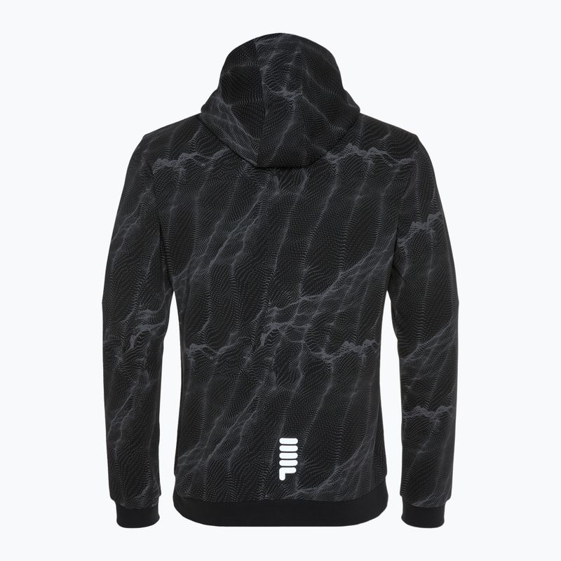 Bluza męska FILA Redford AOP Hoody phantom mars aop 2