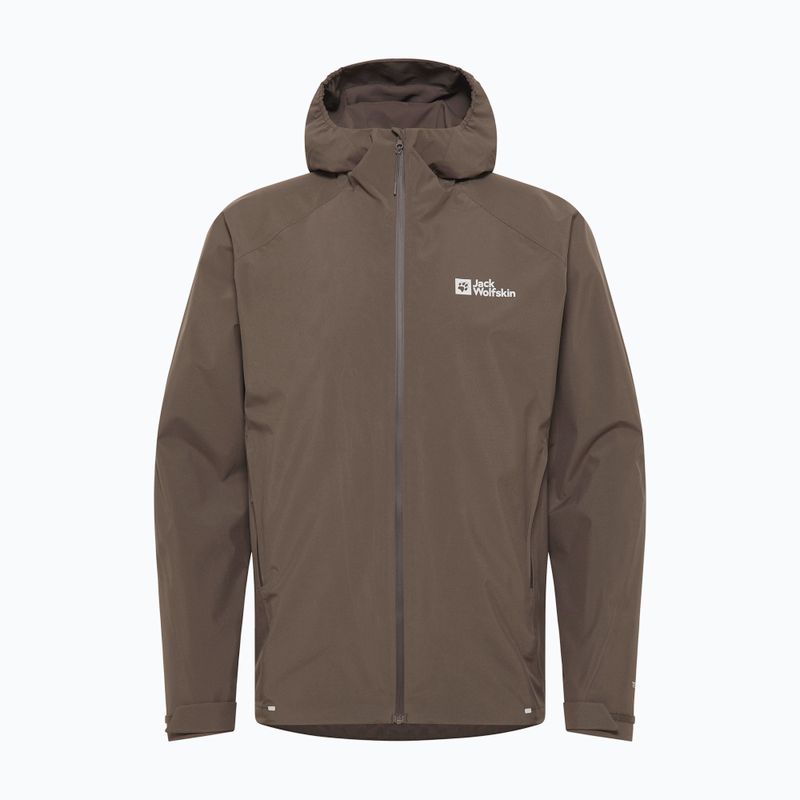 Kurtka przeciwdeszczowa męska Jack Wolfskin Prelight 2L Ins cold coffee 8
