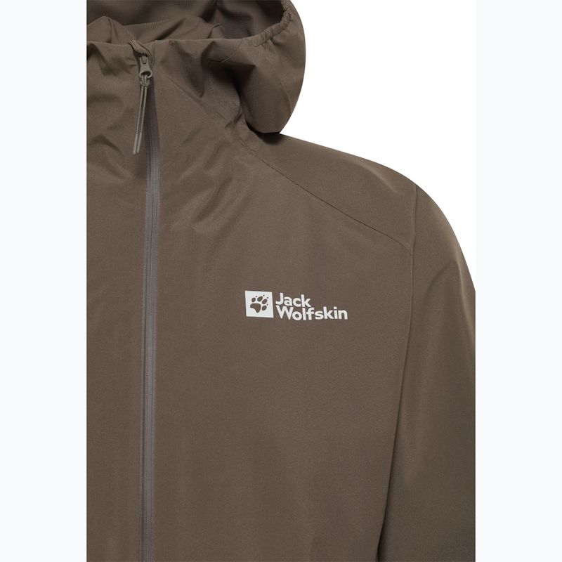 Kurtka przeciwdeszczowa męska Jack Wolfskin Prelight 2L Ins cold coffee 11