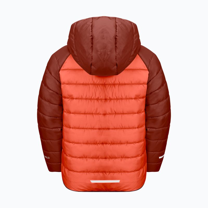 Kurtka dziecięca Jack Wolfskin Zenon coral orange 6