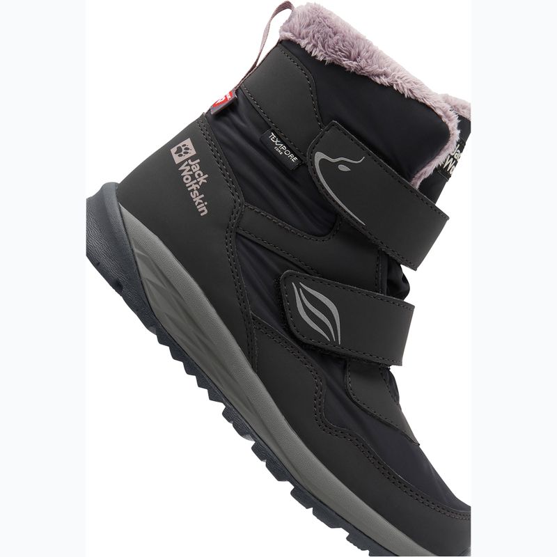 Buty dziecięce Jack Wolfskin Polar Bear-B Texapore Mid Vc phantom 8