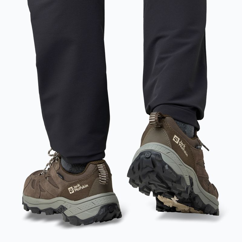 Buty trekkingowe Jack Wolfskin Vojo Tour Texapore Low cold coffee 14