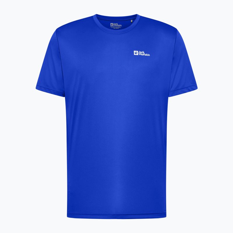 Koszulka trekkingowa męska Jack Wolfskin Tech T vibrant blue 6