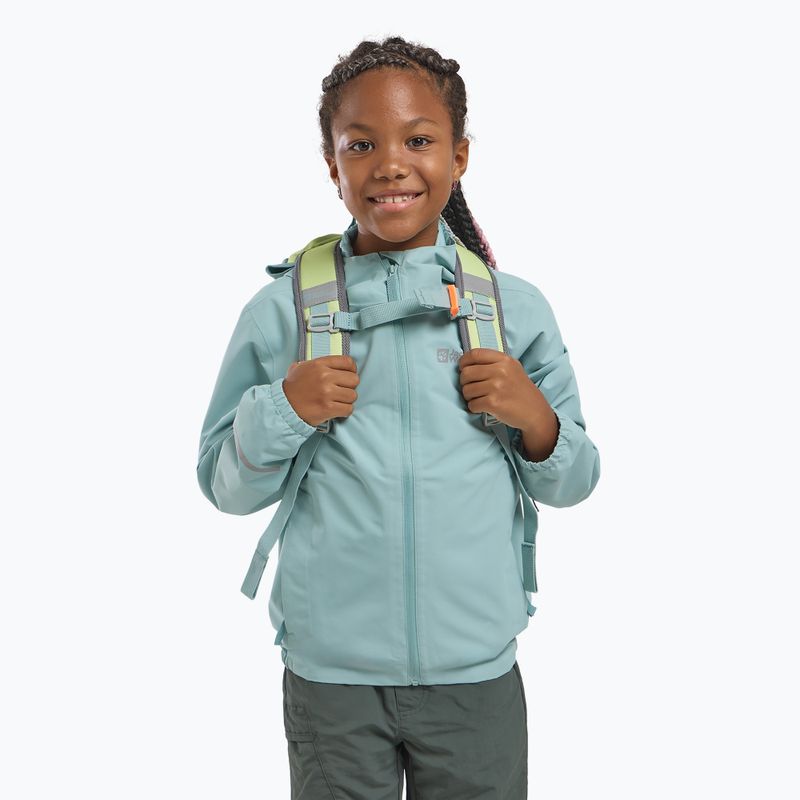 Plecak miejski dziecięcy Jack Wolfskin Erlebnis 11 l cool matcha 10
