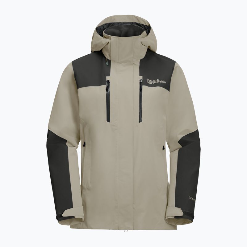Kurtka przeciwdeszczowa damska Jack Wolfskin Jasper 2L stone 8