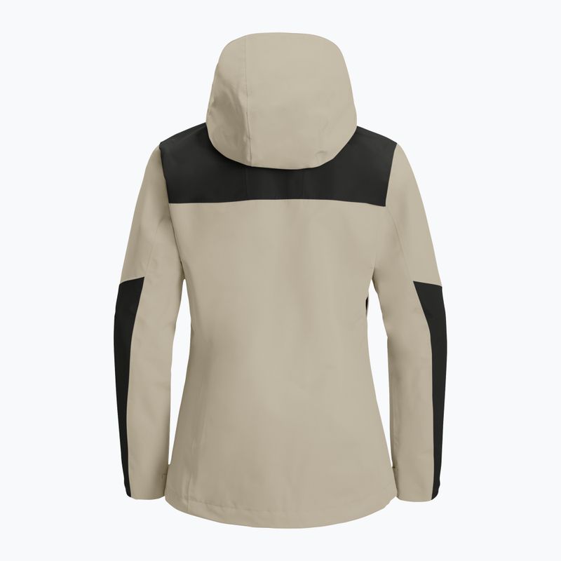 Kurtka przeciwdeszczowa damska Jack Wolfskin Jasper 2L stone 10