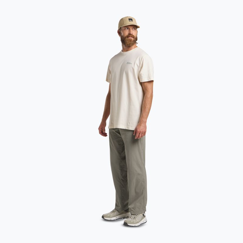 Koszulka męska Jack Wolfskin Essential cotton white 2