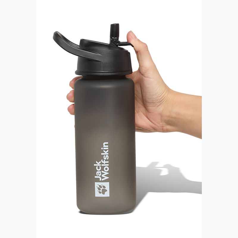 Butelka turystyczna Jack Wolfskin Saima Straw 700 ml asphalt 2