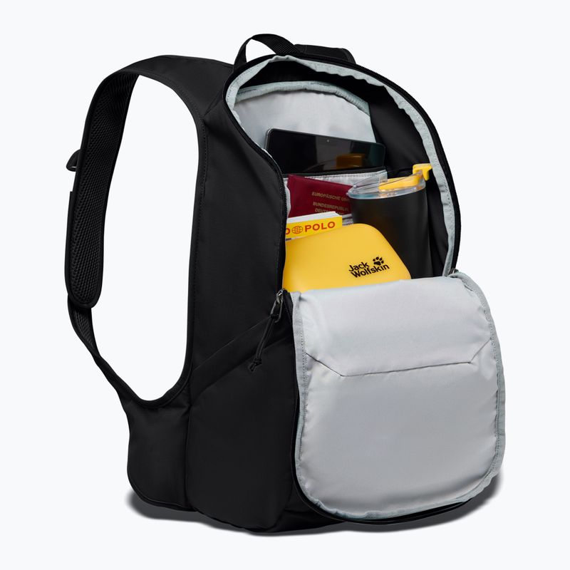 Plecak miejski damski Jack Wolfskin Serene 18 l black 8