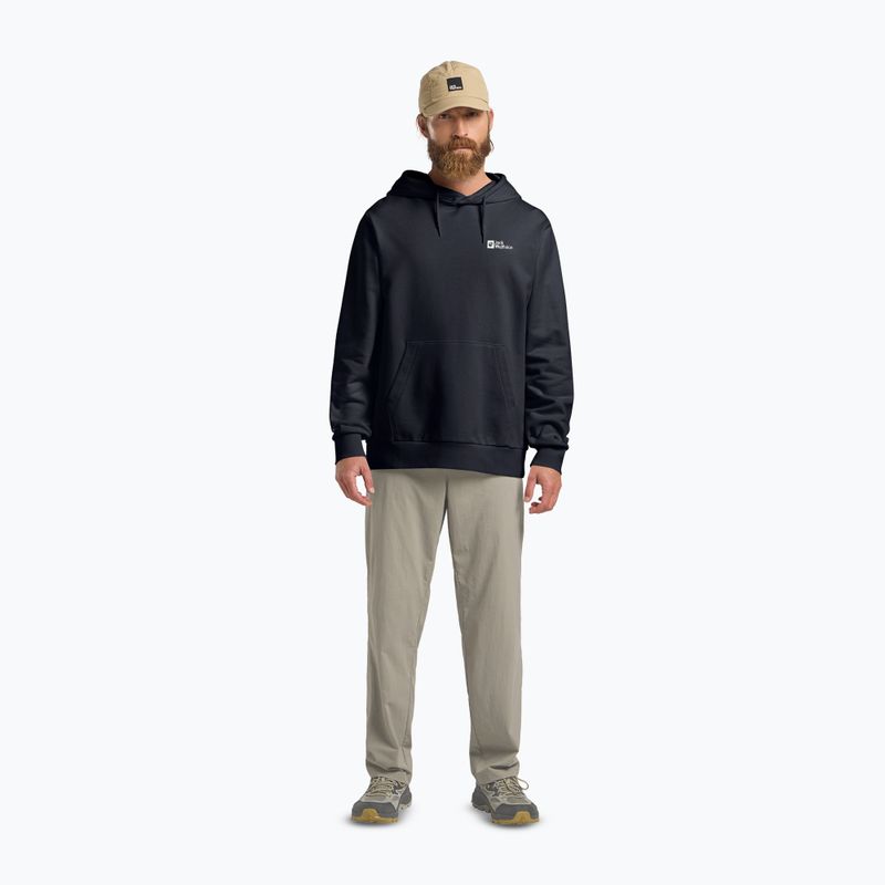 Bluza męska Jack Wolfskin Essential Hoodie dark navy 2
