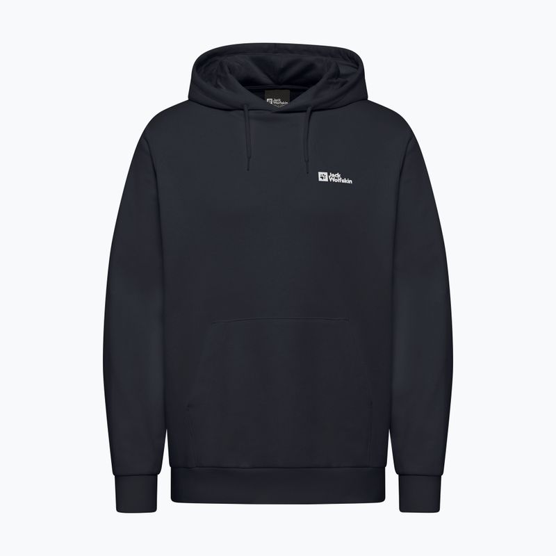 Bluza męska Jack Wolfskin Essential Hoodie dark navy 7