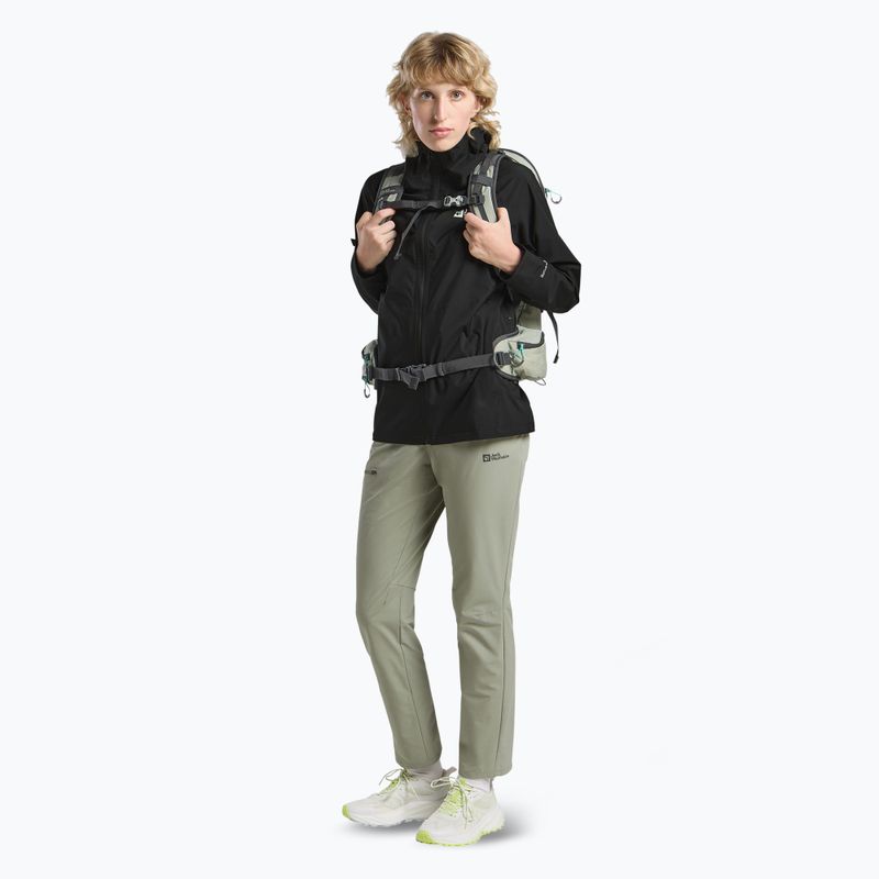 Kurtka przeciwdeszczowa damska Jack Wolfskin Prelight 2.5L LT black 2