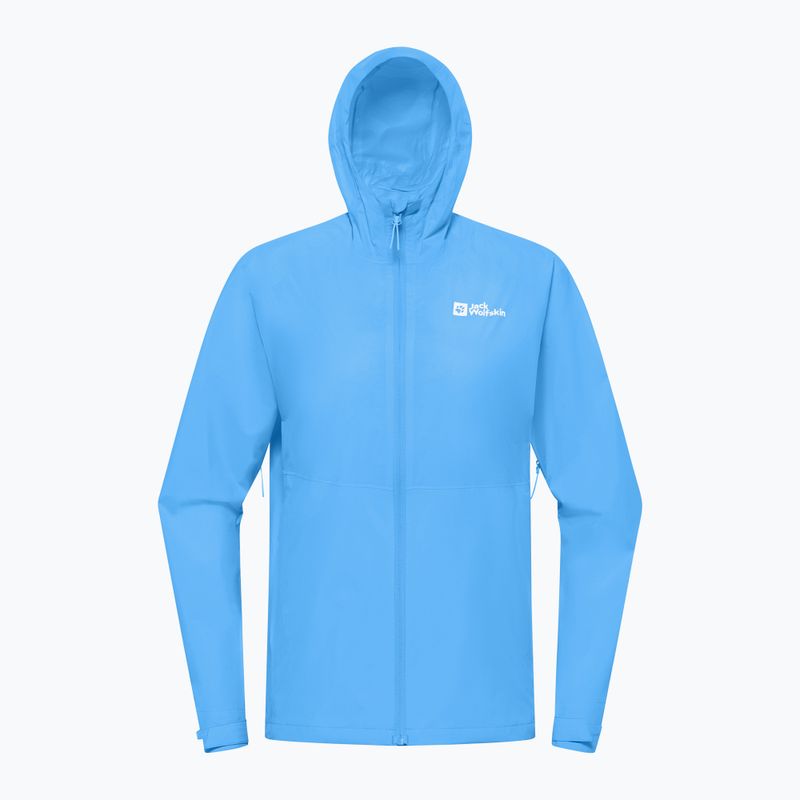 Kurtka przeciwdeszczowa damska Jack Wolfskin Prelight 2.5L LT mid blue 8