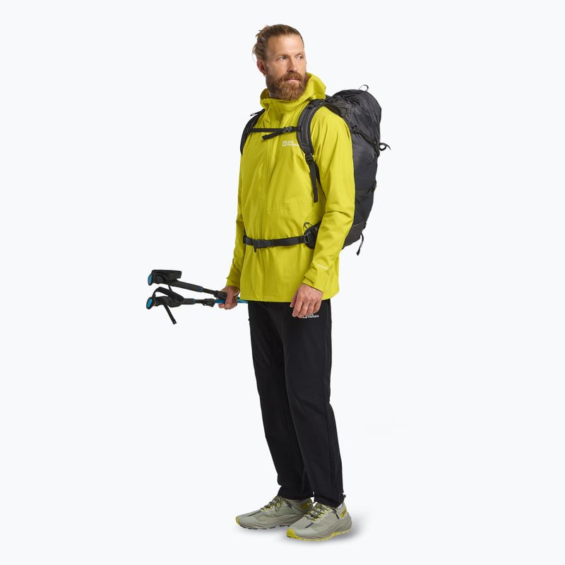 Kurtka przeciwdeszczowa męska Jack Wolfskin Prelight 2.5L LT chartreuse 2