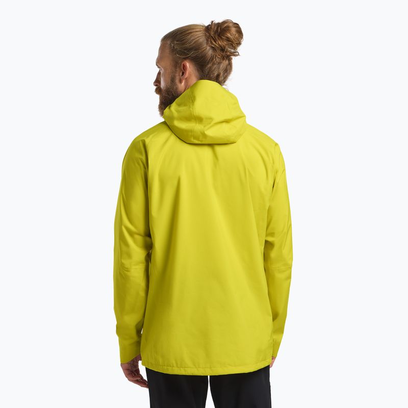Kurtka przeciwdeszczowa męska Jack Wolfskin Prelight 2.5L LT chartreuse 3