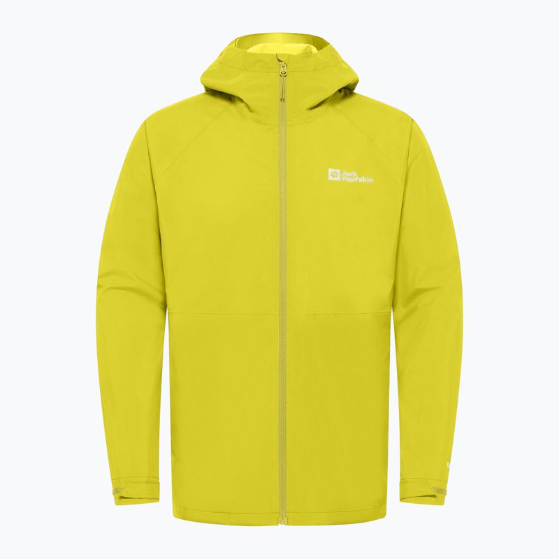 Kurtka przeciwdeszczowa męska Jack Wolfskin Prelight 2.5L LT chartreuse 8