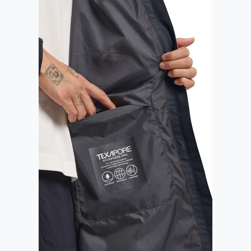 Płaszcz przeciwdeszczowy damski Jack Wolfskin Terraview 2L dark navy 6