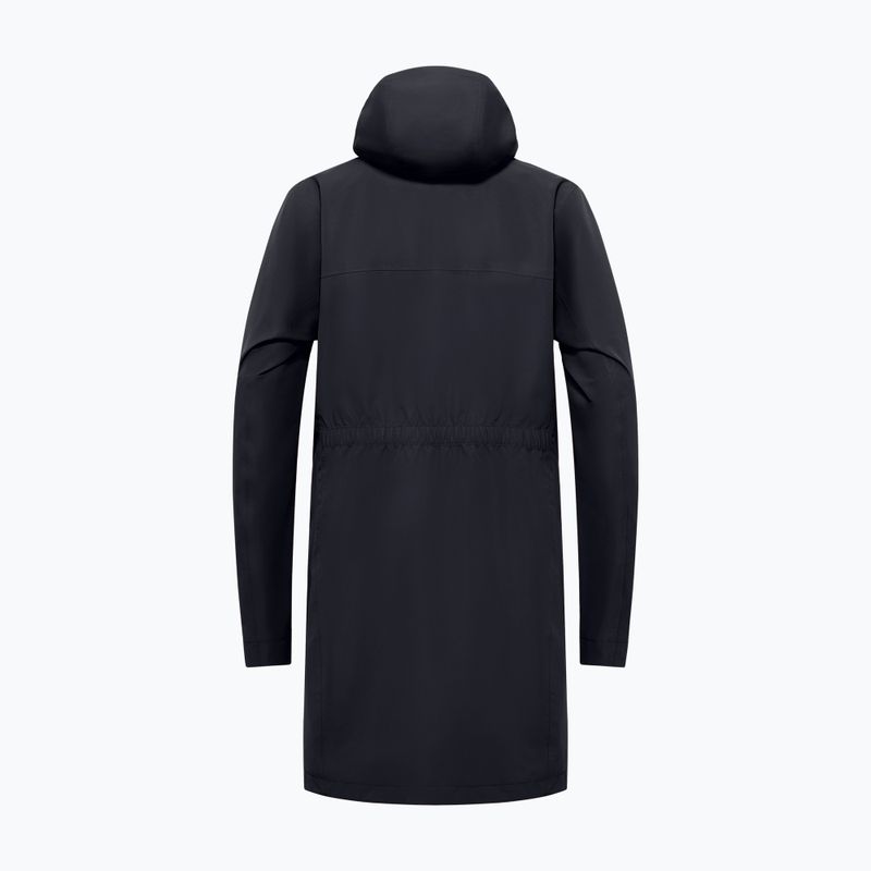 Płaszcz przeciwdeszczowy damski Jack Wolfskin Terraview 2L dark navy 8