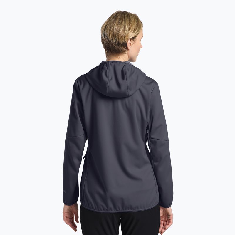 Kurtka softshell damska Jack Wolfskin Feldberg Hoody graphite 3