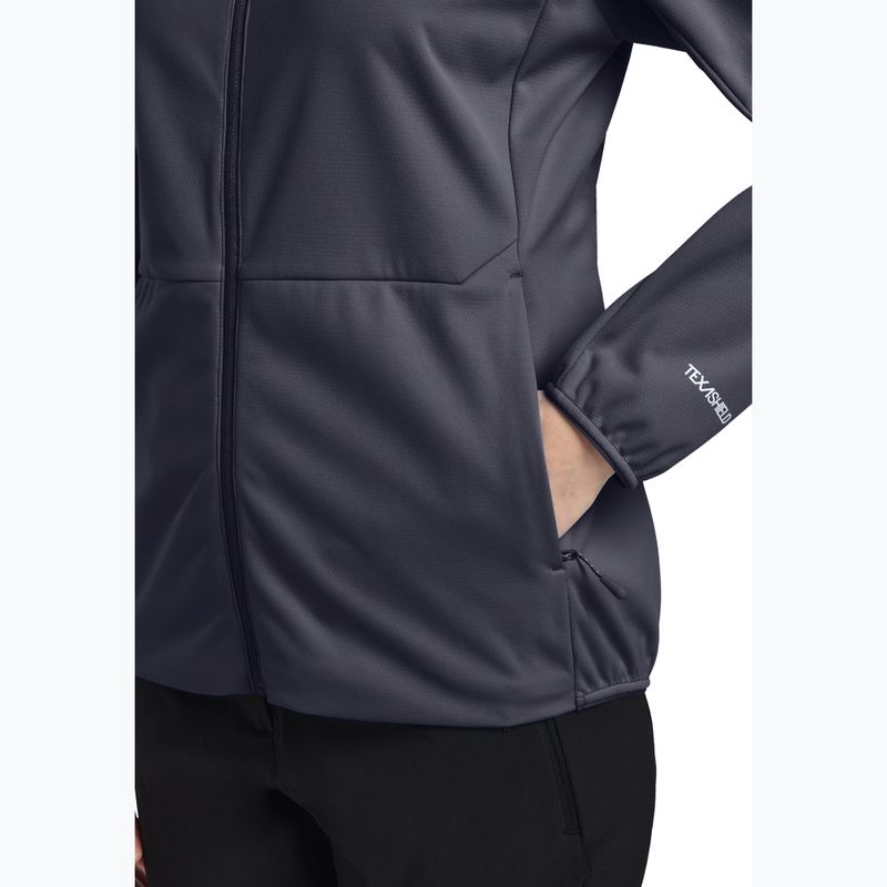 Kurtka softshell damska Jack Wolfskin Feldberg Hoody graphite 6