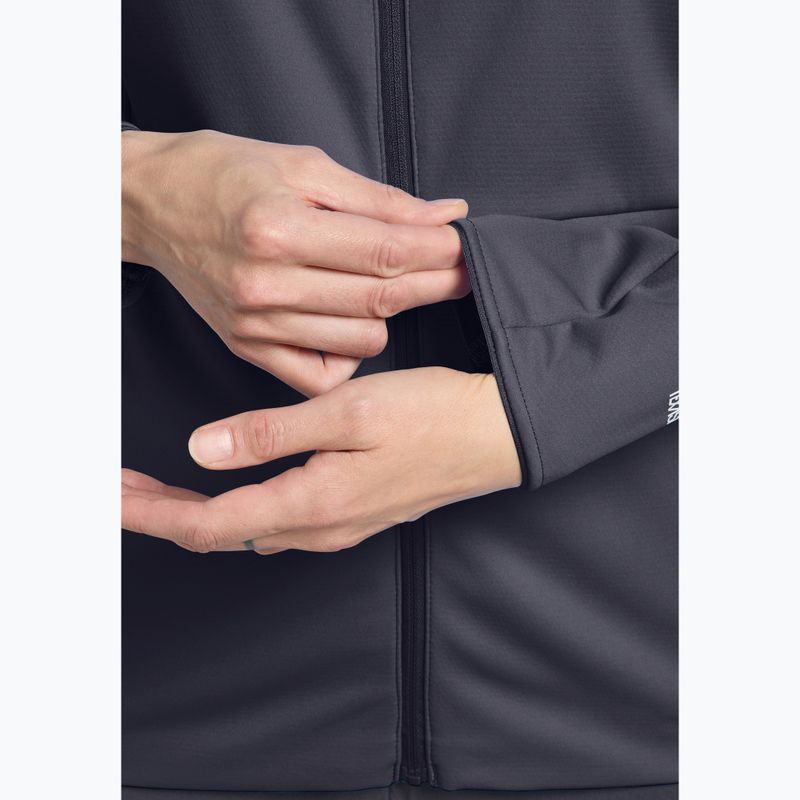 Kurtka softshell damska Jack Wolfskin Feldberg Hoody graphite 7