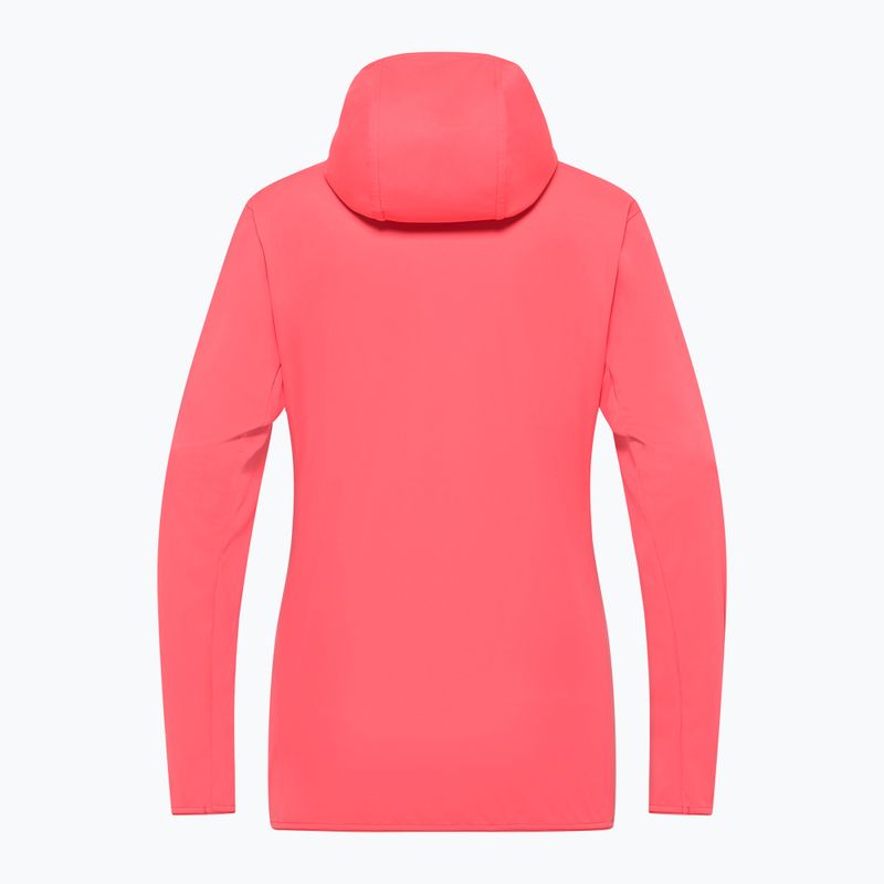 Kurtka softshell damska Jack Wolfskin Feldberg Hoody sunset coral 10