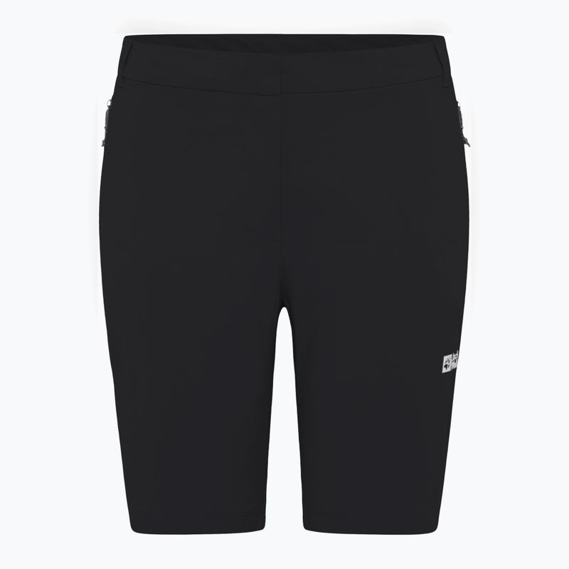 Spodenki trekkingowe damskie Jack Wolfskin Hikeout black 7