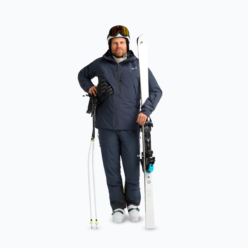 Kurtka narciarska męska Jack Wolfskin Flowline Pro 2L Ins mignight sky 2