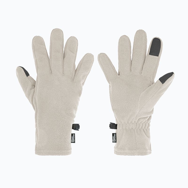 Rękawiczki trekkingowe Jack Wolfskin Real Stuff pale sand 2