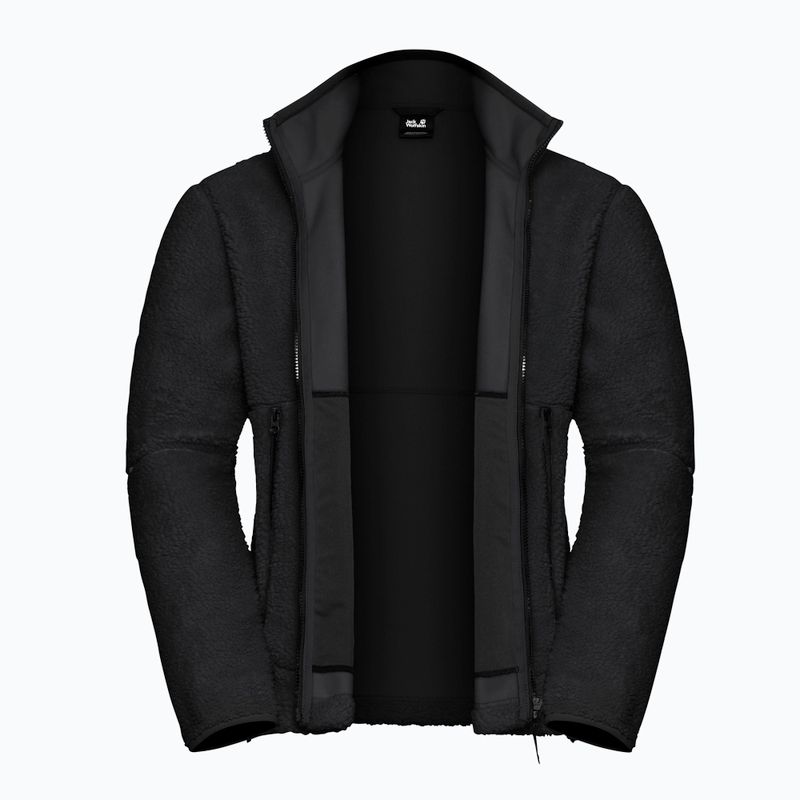 Bluza trekkingowa męska Jack Wolfskin Stone Lite black 9