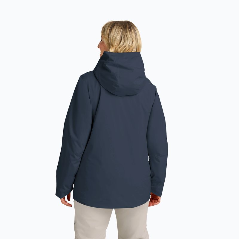 Kurtka narciarska damska Jack Wolfskin Flowline Pro 2L Ins mignight sky 3