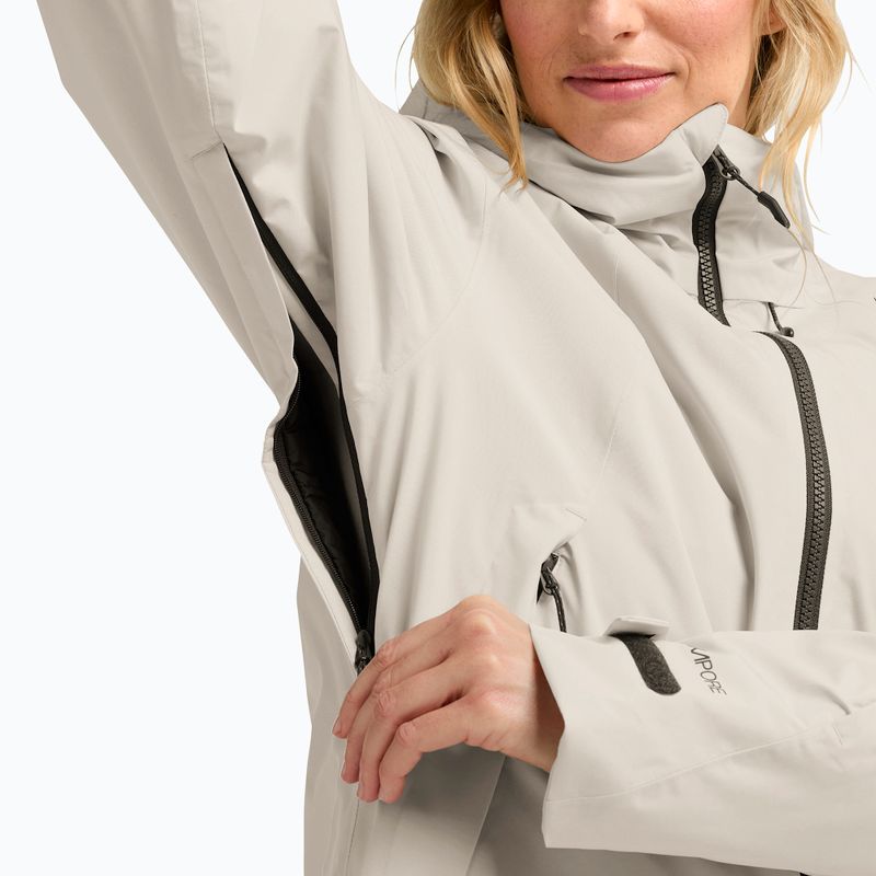 Kurtka narciarska damska Jack Wolfskin Flowline Pro 2L Ins pale sand 5