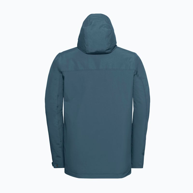 Kurtka ocieplana męska Jack Wolfskin Glacier Shield aluminium blue 8