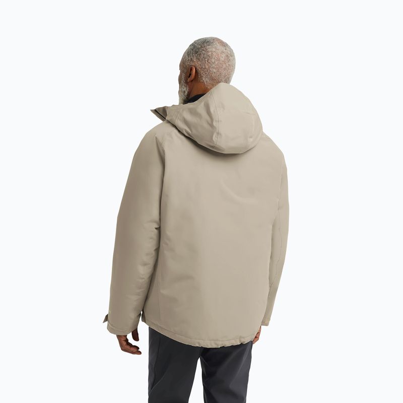 Kurtka puchowa męska Jack Wolfskin Icecape 2L Down Ins Rds linen 3