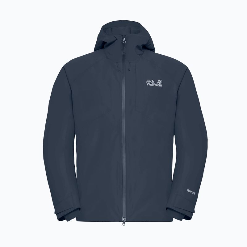 Kurtka puchowa męska Jack Wolfskin Icecape 2L Down Ins Rds midnight sky 7