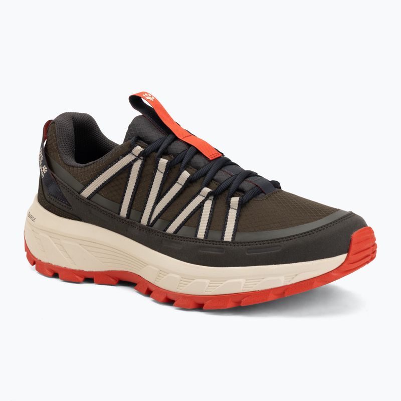 Buty turystyczne męskie Jack Wolfskin Wild Hike Texapore Low obsidian moss