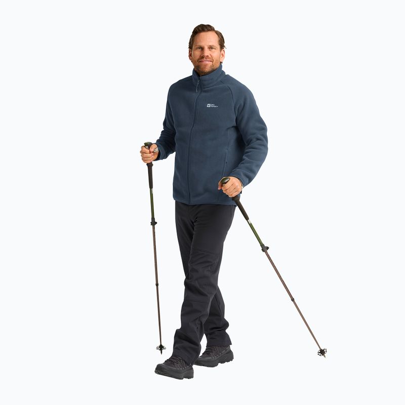 Spodnie trekkingowe męskie Jack Wolfskin Trek Terrain black 2