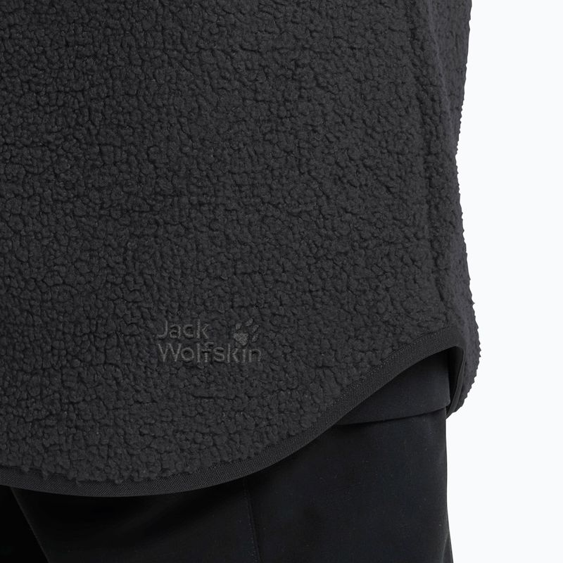 Bluza trekkingowa damska Jack Wolfskin High Curl Coat black 6