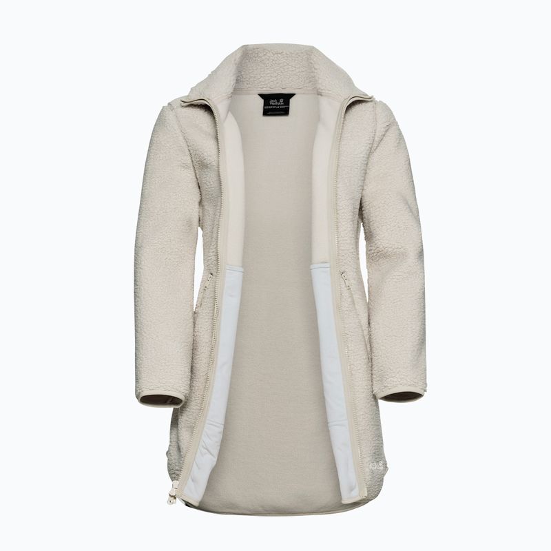 Bluza trekkingowa damska Jack Wolfskin High Curl Coat pale sand 9