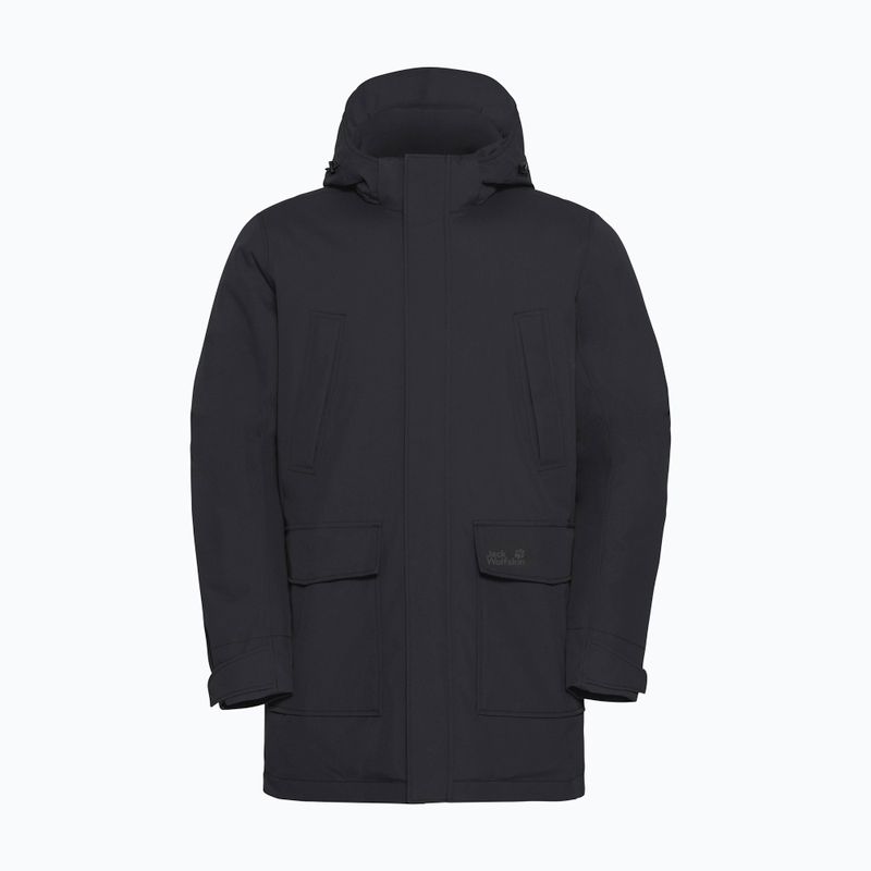 Kurtka przeciwdeszczowa męska Jack Wolfskin Canyon Shield Parka black 7