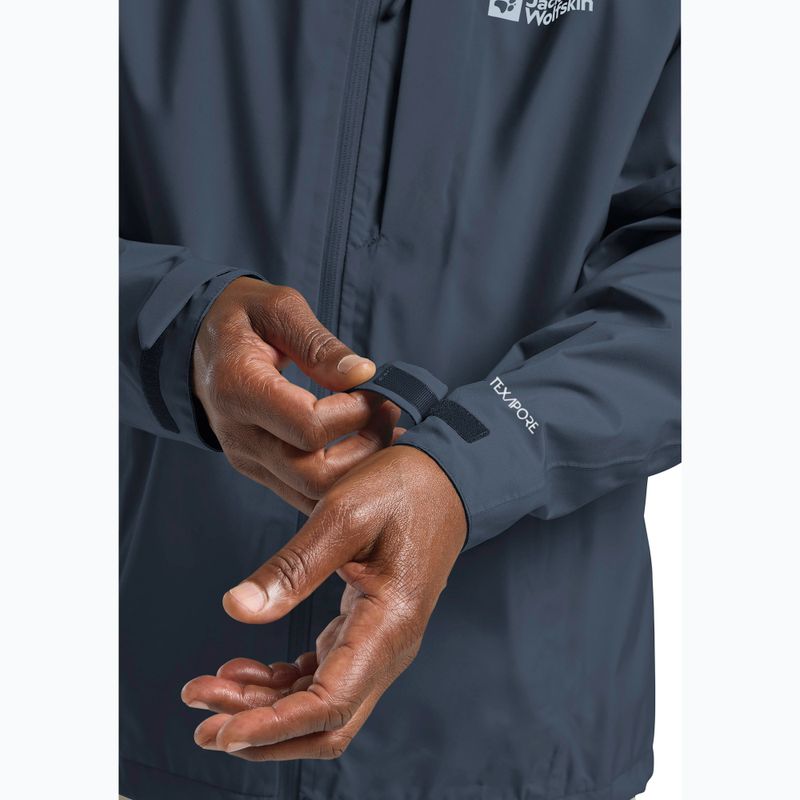 Kurtka przeciwdeszczowa męska Jack Wolfskin Tempest 2l midnight sky 6