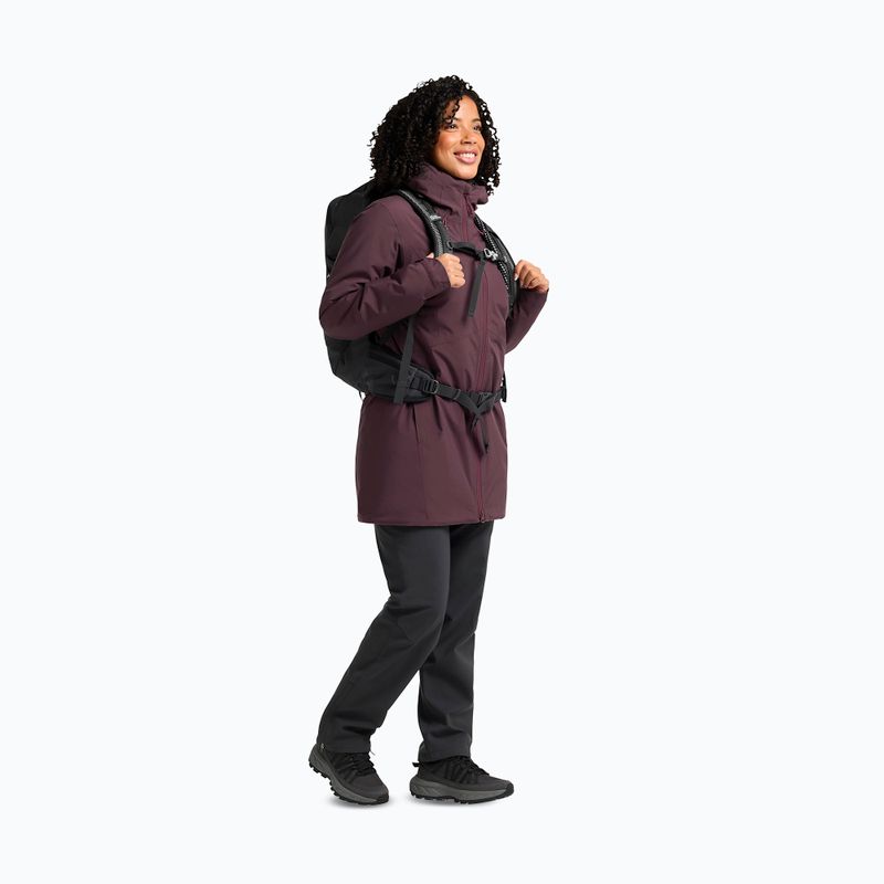Kurtka ocieplana damska Jack Wolfskin Heidelstein Ins amaranth 2