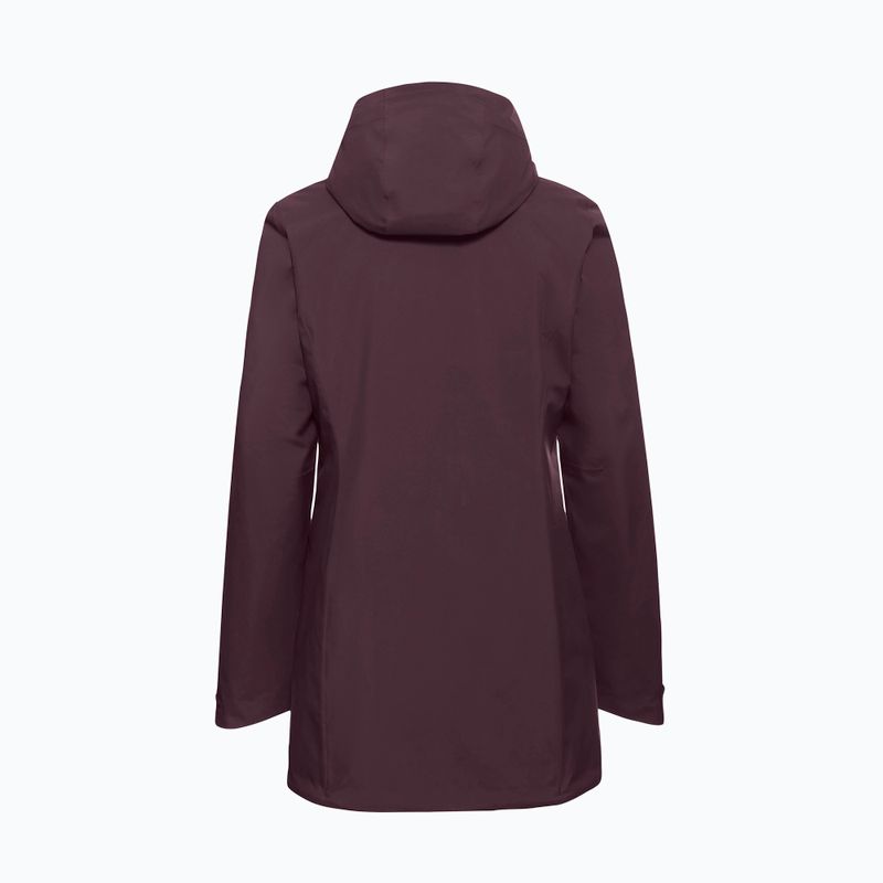 Kurtka ocieplana damska Jack Wolfskin Heidelstein Ins amaranth 8