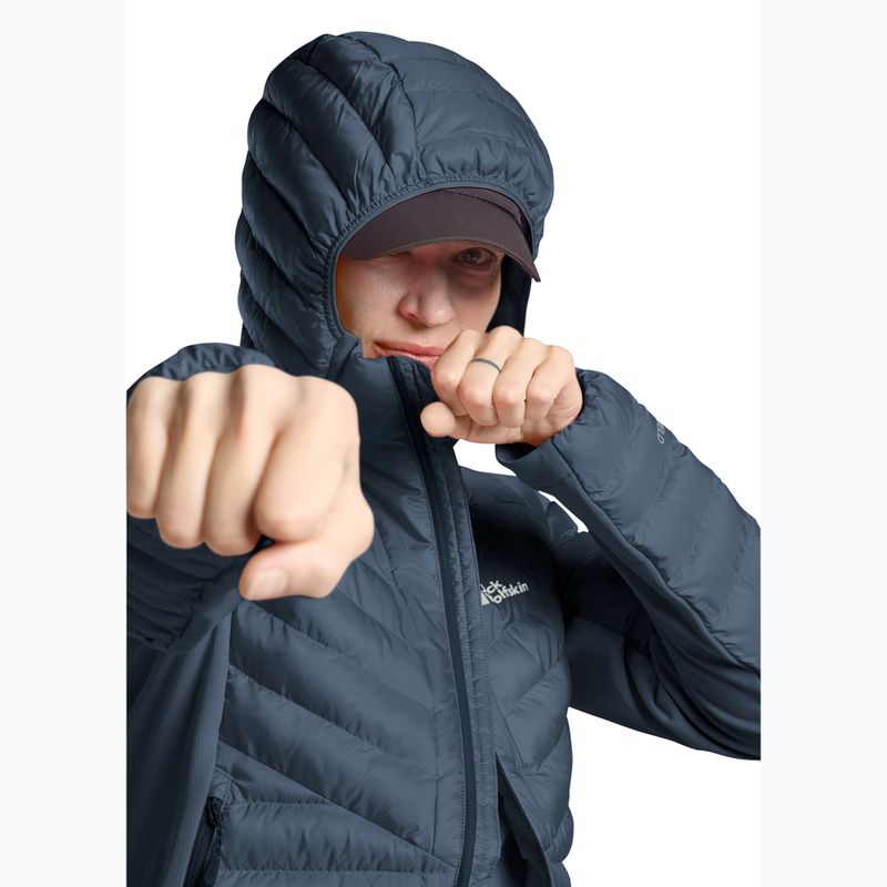 Kurtka ocieplana damska Jack Wolfskin Routeburn Pro Ins midnight sky 5